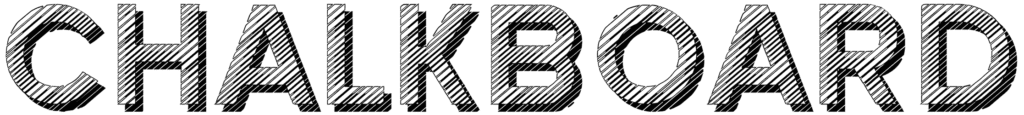 Chalkboard Font