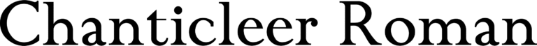 Chanticleer Roman Font