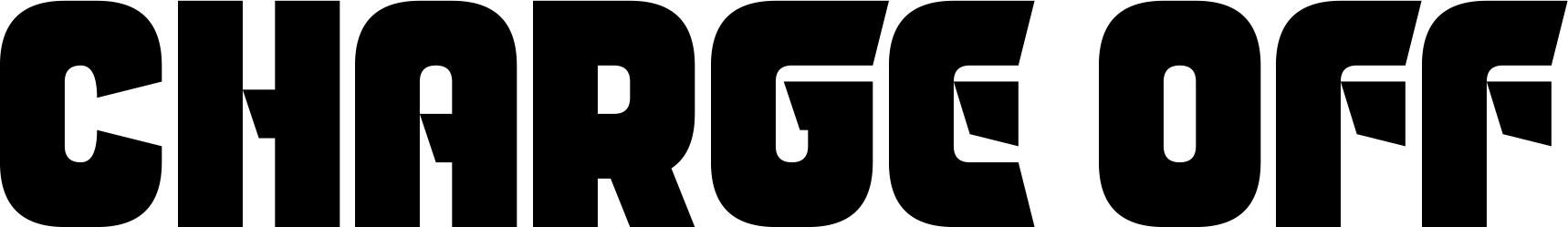 Charge Off Font