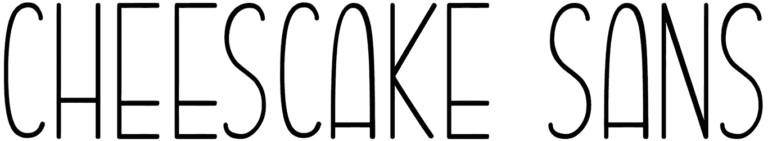 Cheescake Sans Font