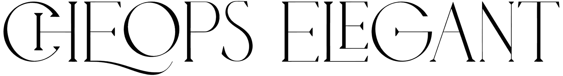 Cheops Elegant Font