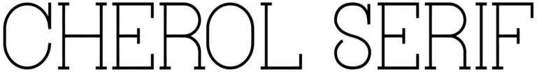 Cherol Serif Font