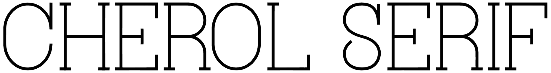 Cherol Serif Font