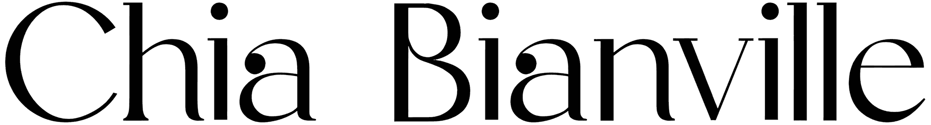 Chia Bianville Font
