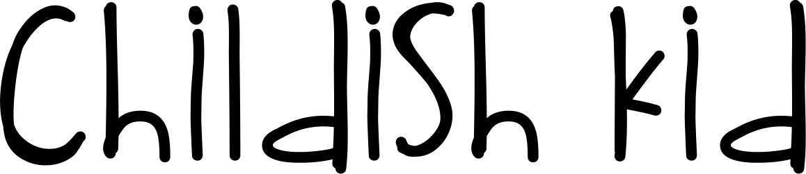 Childish Kid Font