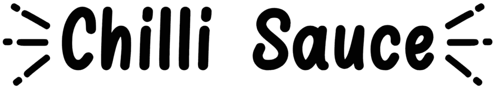 Chilli Sauce Font