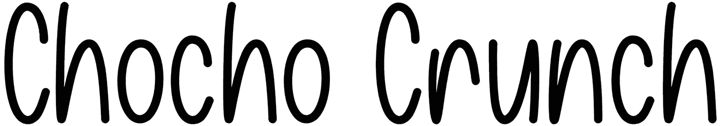 Chocho Crunch Font