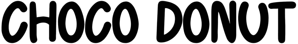 Choco Donut Font