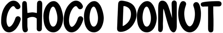 Choco Donut Font