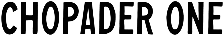 Chopader One Font