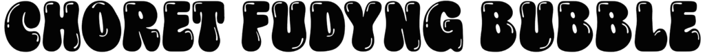 Choret Fudyng Bubble Font