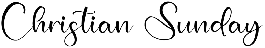Christian Sunday Font