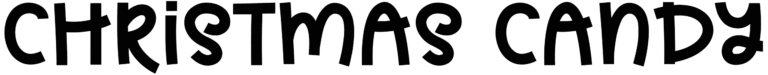 Christmas Candy Font