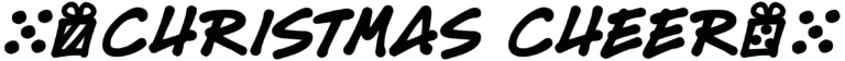 Christmas Cheer Font