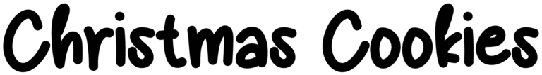 Christmas Cookies Font