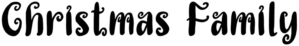 Christmas Family Font