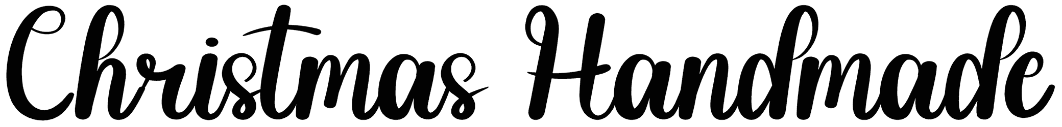 Christmas Handmade Font
