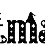 Christmas Hat Font