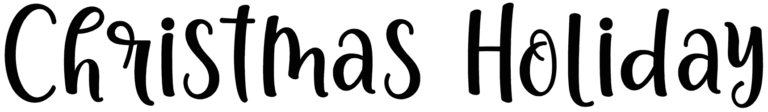 Christmas Holiday Font