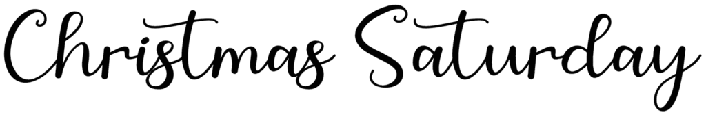 Christmas Saturday Font