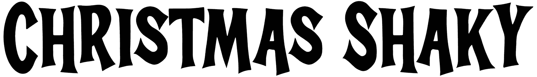 Christmas Shaky Font