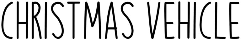 Christmas Vehicle Font