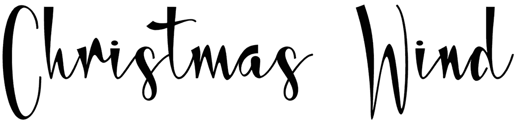 Christmas Wind Font