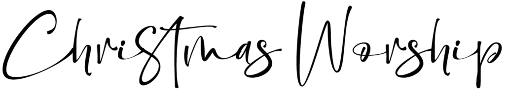 Christmas Worship Font