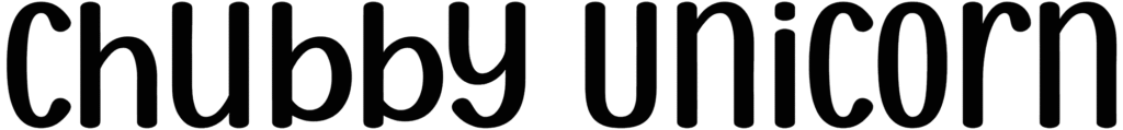 Chubby Unicorn Font