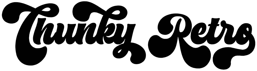 Chunky Retro Font