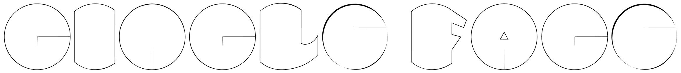Circle Face Font