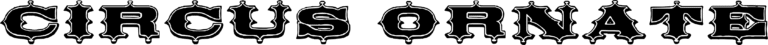 Circus Ornate Font