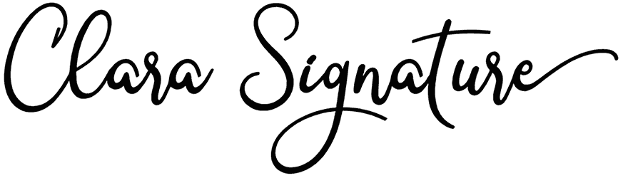 Clara Signature Font