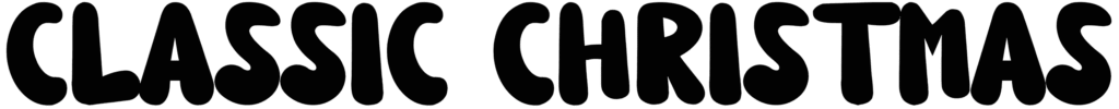 Classic Christmas Font