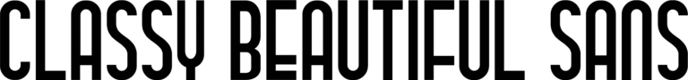 Classy Beautiful Sans Font