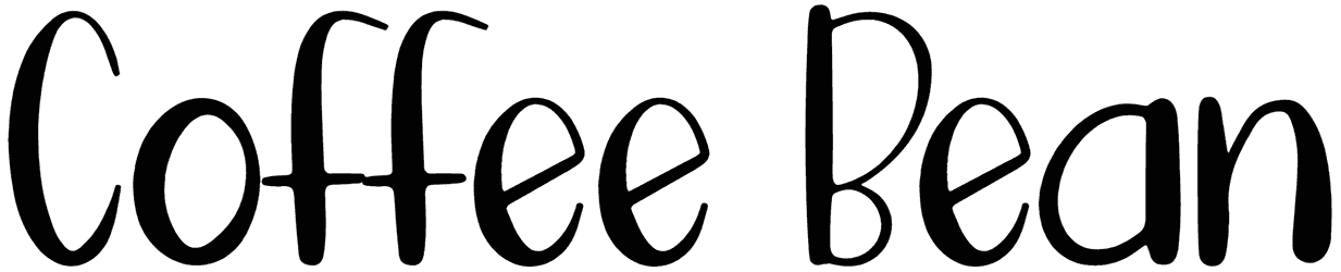 Coffee Bean Font