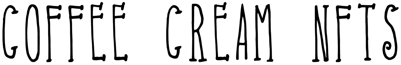 Coffee Cream Nfts Font