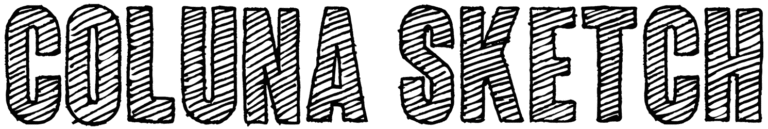 Coluna Sketch Font