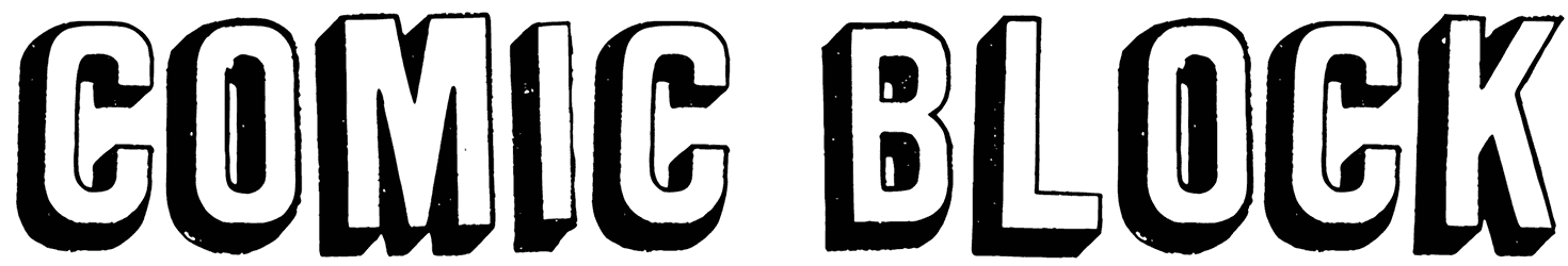 Comic Block Font