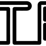 Connected Neon Font