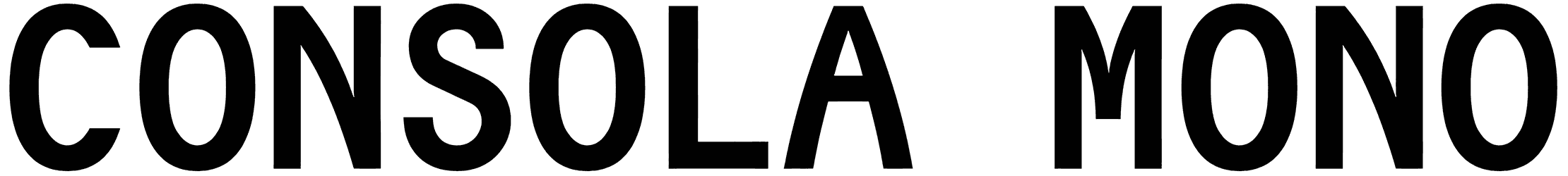 Consola Mono Font