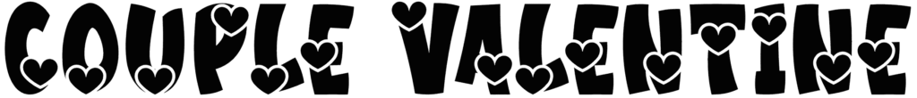 Couple Valentine Font
