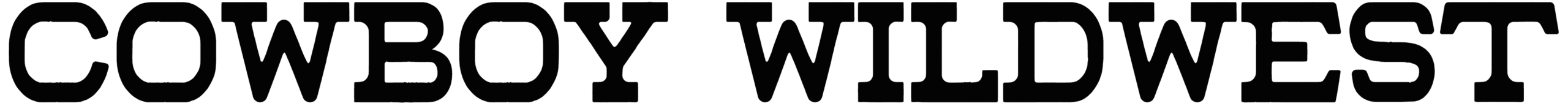 Cowboy Wildwest Font