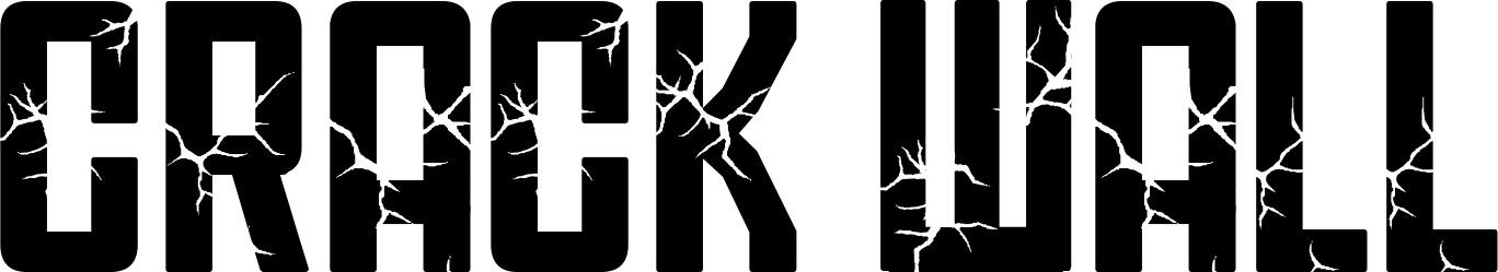 Crack Wall Font