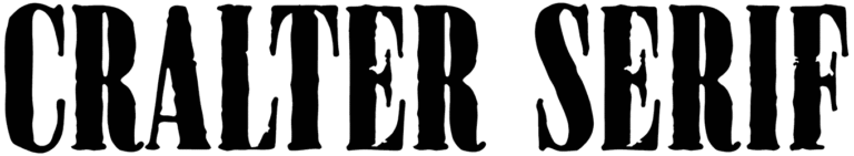 Cralter Serif Font