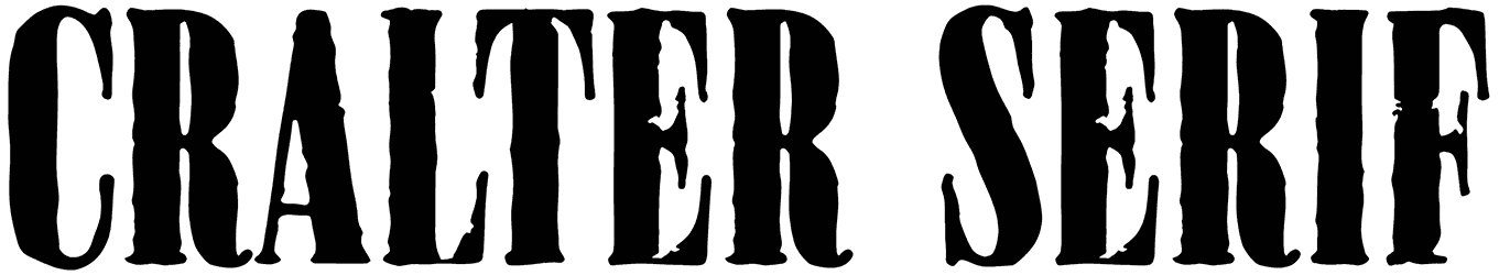 Cralter Serif Font