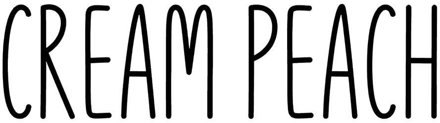 Cream Peach Font