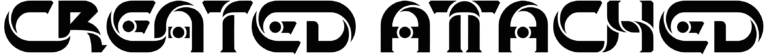 Created Attached Font