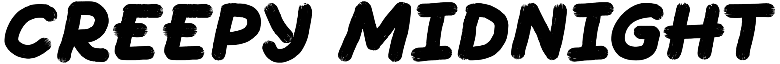 Creepy Midnight Font
