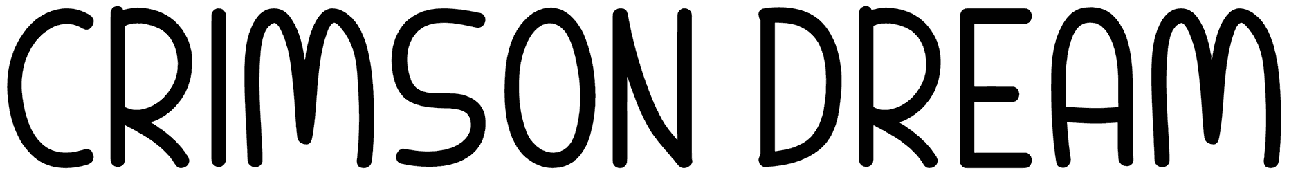 Crimson Dream Font